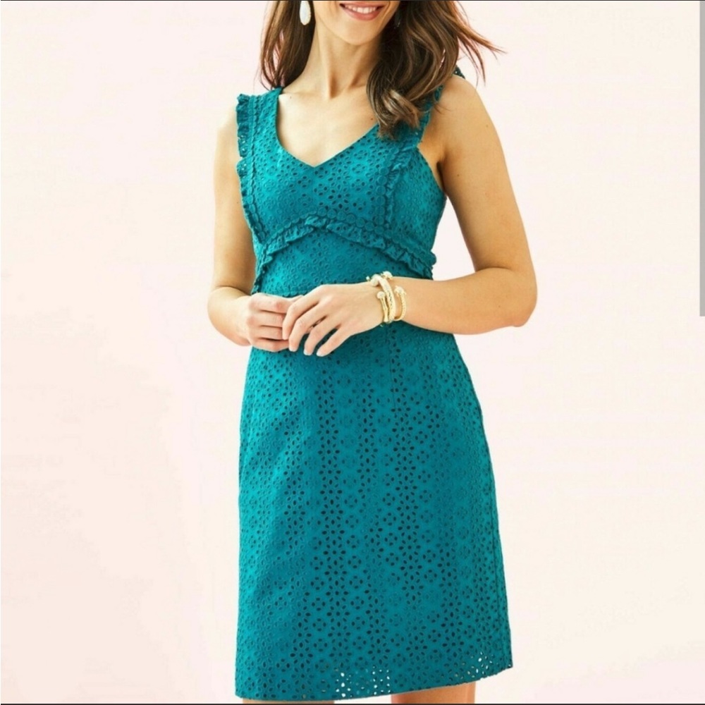 Lilly Pulitzer Kaylee Eyelet Shift Dress